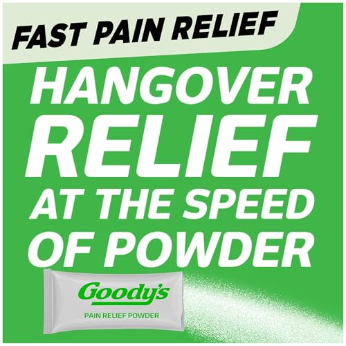 Goody's Hangover Powders Fast Pain Relief Berry Citrus Flavor 6 Pack
Goody's Hangover Powders for Quick Relief Berry Cit