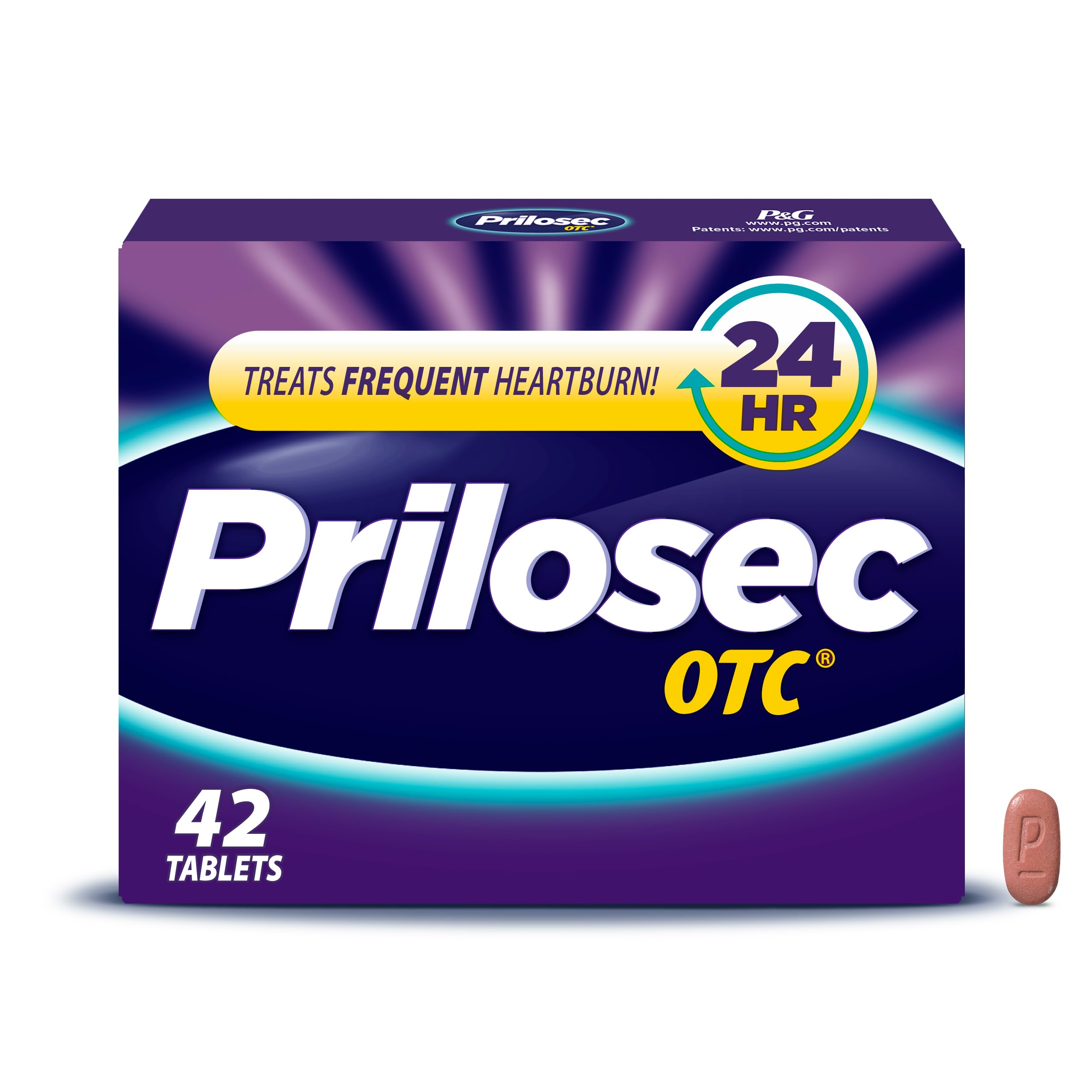  Prilosec OTC Omeprazole Delayed Release 20mg Acid Reducer for Frequent Heartburn Relief
| Prilosec OTC 20mg 42 Tablet P